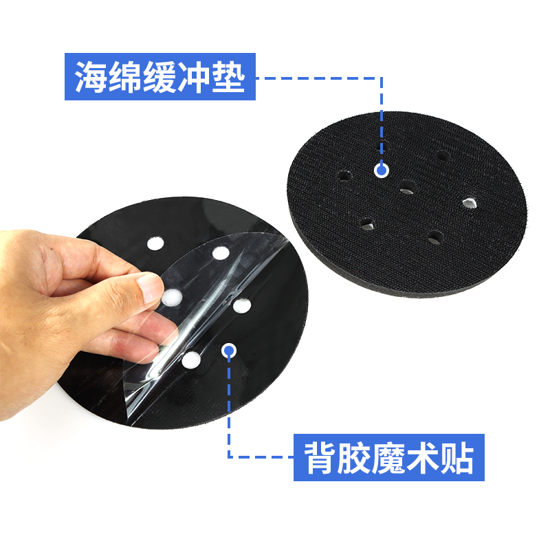 濕磨機(jī)緩沖墊背膠魔術(shù)貼-防水防滑脫、快換系統(tǒng)提升效率
